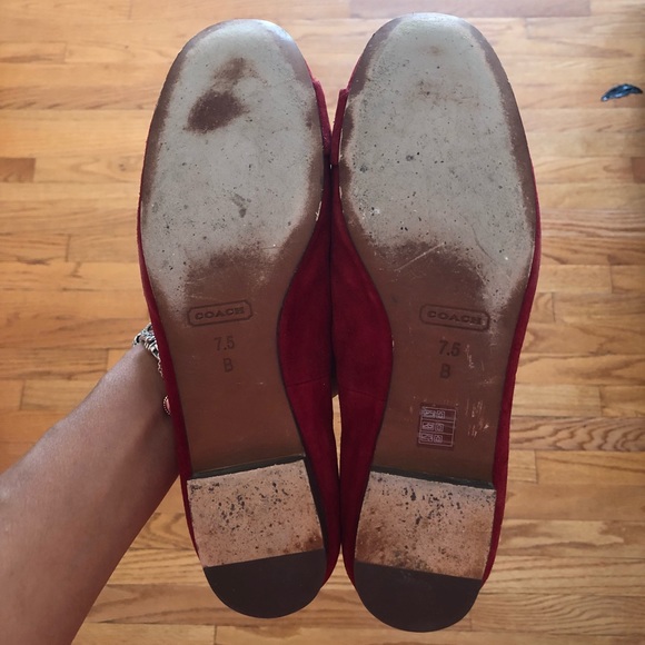 Coach Suede Ballet Flats - Picture 3 of 3